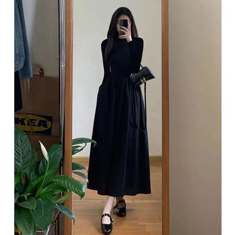 French A-Line Midi Dress